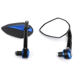 Artudarech 7/8" 22mm Motorcycle Handle Bar End Mirrors Aluminum Sportbike Street Fighter for Honda CBR650R for Yamaha for Suzuki