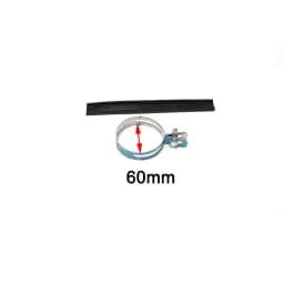 Motorcycle Exhaust Muffler Clamp Exhaust Pip Supporting Bracket Fixed Ring Hanger Band Fixture 60/88mm Support Bracket