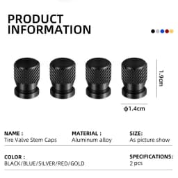 2 Pcs For YAMAHA XMAX 300 125 Xmax300 Xmax250 XMAX400 Xmax125 Metal Tire Valve Air Port Stem Cover Caps Motorcycle Accessories