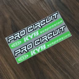 Reflective KYB Racing Suspension Shock Motorcycle Accessories Decal Sticker For Kawasaki Z900 MT07 Tmax Suzuki Benelli KTM Honda