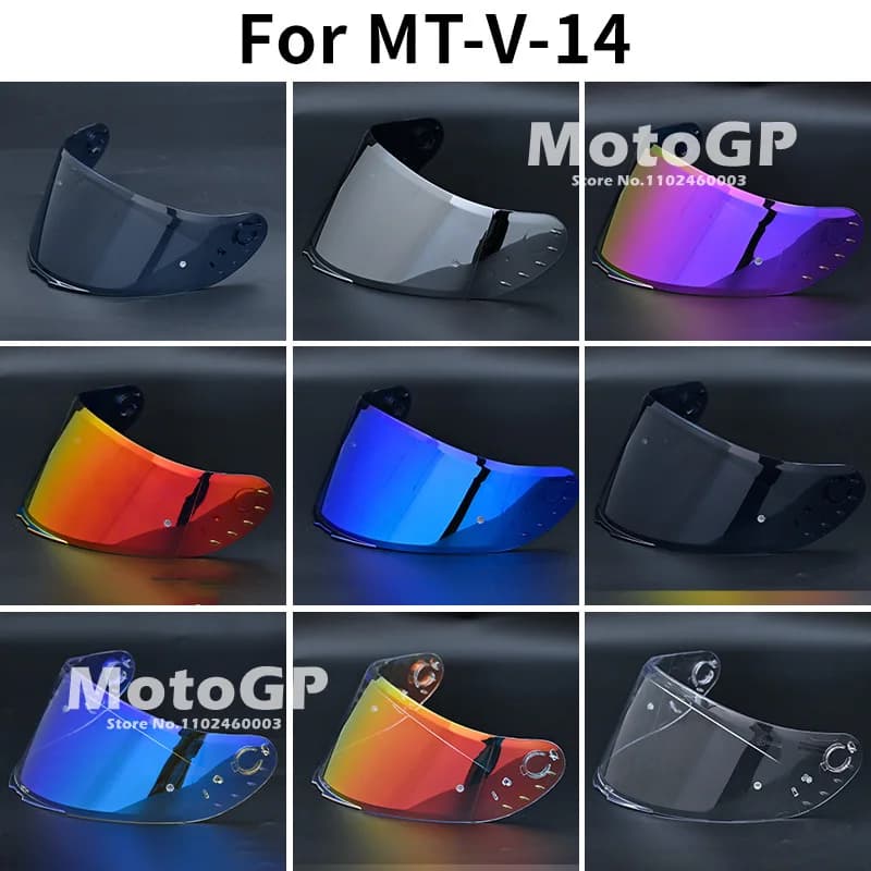 For MT-V-14 Casco De Moto Motorcycle Helmet Visor Helmet Accessories For MT V14,Revenge 2,Rapide Pro,Blade 2 SV,Targo Visera