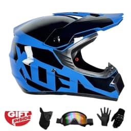 Youth Motorcycle Helmet Children Off Road Capacete Dirt Bike Downhill ATV DH Go-kart Cross DOT Approval Mountain Bike For Kids