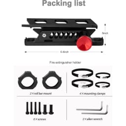 For Can Am Maverick X3 Polaris RZR Universal Car Accessories UTV Car Mount Kits for 1.75"-2" Roll Cage