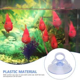 12 Pcs Air Plant Stand,Fish Tank Vacuum Suction Cups with for Plants Hanging on Glass Windshield Tile,Etc