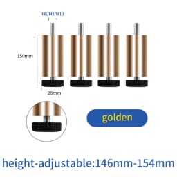 Adjustable furniture support foot cushion round tube bracket heightened washing machine refrigerator shoe cabinet heightenedfeet