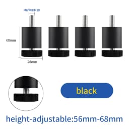 Adjustable furniture support foot cushion round tube bracket heightened washing machine refrigerator shoe cabinet heightenedfeet
