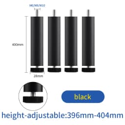 Adjustable furniture support foot cushion round tube bracket heightened washing machine refrigerator shoe cabinet heightenedfeet
