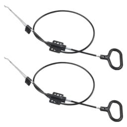 Furniture Parts & Accessories 2Pack Universal Recliner Release Cable Replacement D-Ring Pull Handle Sofa Chair