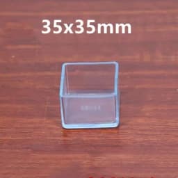 16Pcs Chair Leg Caps Rubber Feet Protector Pads Non-slip Transparent Table Covers Plugs Furniture Leveling Feet Home Decor