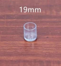 16Pcs Chair Leg Caps Rubber Feet Protector Pads Non-slip Transparent Table Covers Plugs Furniture Leveling Feet Home Decor