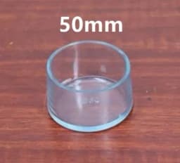 16Pcs Chair Leg Caps Rubber Feet Protector Pads Non-slip Transparent Table Covers Plugs Furniture Leveling Feet Home Decor