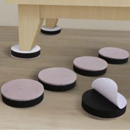 Self Adhesive Chair Leg Pads thick Felt Table Chair Sofa Heighten Foot Pad Anti-Slip Mute Furniture Legs Floor Protectors
