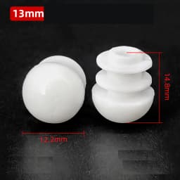 Plastic Round Pipe Plug 13~76mm Tube Domed End Caps Non Slip Chair Leg Foot Dust Cover Floor Protector Pad Furniture Accessories