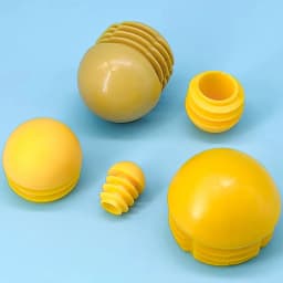 Plastic Round Pipe Plug 13~76mm Tube Domed End Caps Non Slip Chair Leg Foot Dust Cover Floor Protector Pad Furniture Accessories