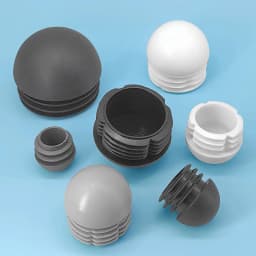 Plastic Round Pipe Plug 13~76mm Tube Domed End Caps Non Slip Chair Leg Foot Dust Cover Floor Protector Pad Furniture Accessories