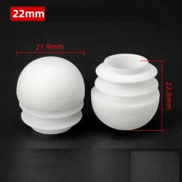 Plastic Round Pipe Plug 13~76mm Tube Domed End Caps Non Slip Chair Leg Foot Dust Cover Floor Protector Pad Furniture Accessories