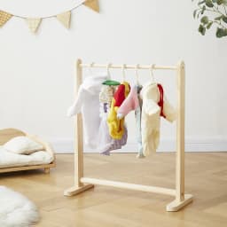 Pet Hanger Internet Celebrity Dog Clothes Rack Dog Clothes Rack Cabinet Solid Wood Storage Small Coat Rack Cat Floor Type