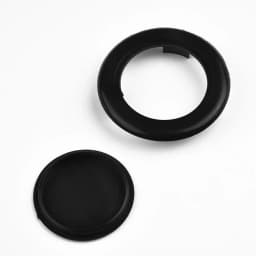 2inch Patio Table Umbrella Hole Ring And Cap Set Standard Size PVC Glass Outdoors Umbrella Thicker Hole Ring Plug Cap Set