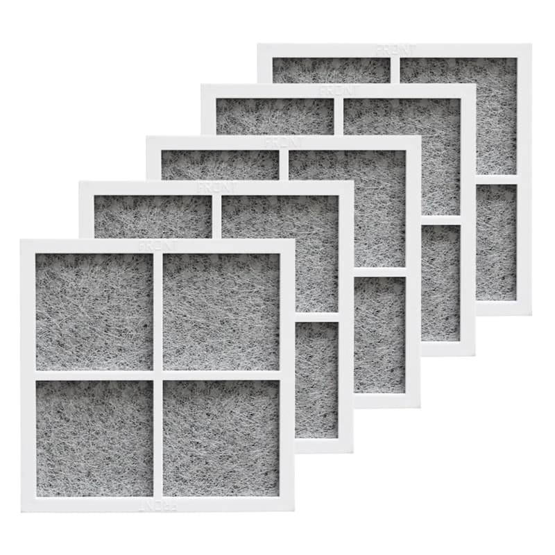 5 Packs Refrigerator Air Filter for LT120F,Replacement Fresh Air Filter Replacement Parts
