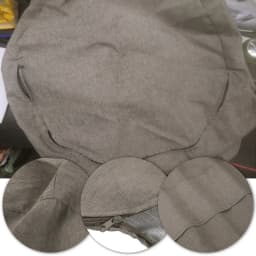 Adults Children Bean Bag Cover Large Lazy Sofa Chair Cover without Filler Cotton Linen Beanbag Chair Seat Ottoman Puff Sac