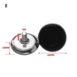 10Pcs Anti-slip Base Table Chair Leg Pad Floor Protector Leveling Feet Furniture Feet Chair Feet Level Furniture Adjustable Bolt
