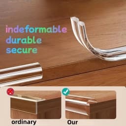 1/3/5M Table Edge Guard Furniture Corner Protector Strip Self Adhesive Transparent Kids Collision Proof Soft Bumper Baby Safety