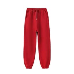 Women's Fleece Lined Joggers Winter Plush Pants High Waist Adjustable Drawstring Lounge Street Comfortable Casual Trousers