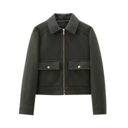 Women's Zipper Jacket Coat New Winter Long Sleeve Pocket Outerwear Coat Short Street Elegant Women's Jacket