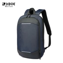 Laptop Backpack Laptop Thin Laptop Bag Unisex 14-Inch Simple Business Backpack Lightweight Casual Expandable School Students Bag