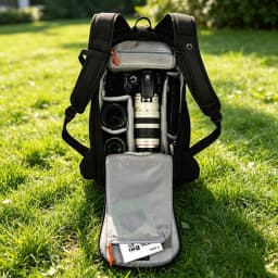 Lowepro Camera Bag Flipside 300 DSLR Camera Big Capacity Photography Backpack