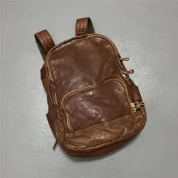 Vintage Luxury Genuine Leather Large Capacity Men's Backpacks Outdoor Daily Travel Handmade Soft Real Cowhide Laptop Schoolbags