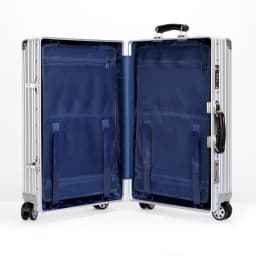 Top Quality Aluminum-Magnesium Alloy Vintage Suitcase, 20/24/26/29 Inch Lightweight Travel Trolley Luggage With Leather Handle