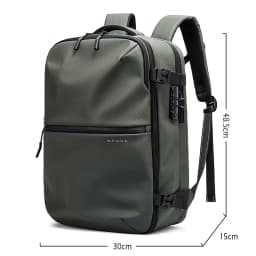 BANGE Anti-Theft Vacuum Compression Backpacks Men Travel Backpack Lock Bag Large Capacity 16 Laptop Bags For School Cabin Bags