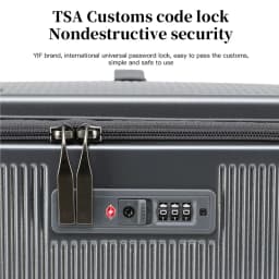 2025 Front-opening Luggage. 26-inch anti-drop rolling suitcase, 20-inch carry-on luggage, combination suitcase, 24-inch travel b