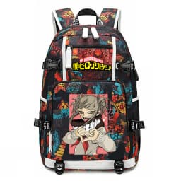 My Hero Academia Anime Print School Backpack Large Capacity Unisex Bookbag for Boys Girls Travel Casual Daypack