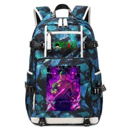 One Piece Zoro Print Large Capacity School Backpack For Kids Teens Anime Bookbag