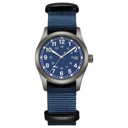 2026 TPW Women's Field Watch 34mm Case Easy Read Fabric Strap 24hr Display Day Function Quartz Movement Luminous