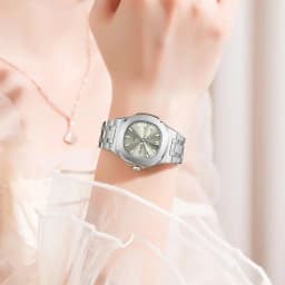POEDAGAR Square Woman Watch Date Week Waterproof Luminous Ladies Watch Stainless Steel Quartz Fashion Women's Watches Reloj Gift