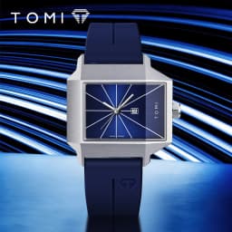 TOMI Simple Men's Watch New Calendar Quartz Business Fashion Wristwatch Textured Men's Gift