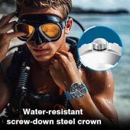 NORTH EDGE 2025 New TRITON Solar Powered Dive Watch Men Luxury Quartz Watches For Men 316L Stainless Steel Case Waterproof 300M