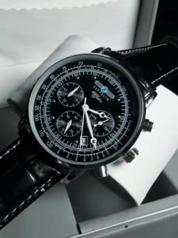 Zeppelin Airship Automatic Mens Watch Retro Business Commemorative Gift Fashion Leisure Timepiece Case New Watch