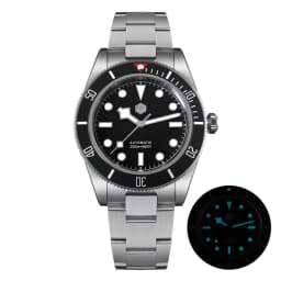 San Martin Upgraded BB58 40mm Retro Luxury Men Diver Watch NH35 Automatic Mechanical Sapphire 200m Waterproof Reloj SN0008D