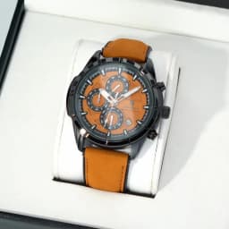 POEDAGAR Top Vintage Men Wristwatch Quartz Fashion Leather Men's Watches Date Chronograph Waterproof Luminous Business Man Watch