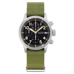 Militado ML1868KF Retro VK67 Quartz Chronograph Watch Stainless Steel Case 3 Dial Waterproof 100M Multifunction Military Watch