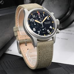 Militado ML1868KF Retro VK67 Quartz Chronograph Watch Stainless Steel Case 3 Dial Waterproof 100M Multifunction Military Watch