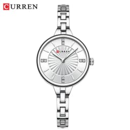 CURREN 9097 Top Brand Women's Quartz Watch Fashion Casual Gold Silver Waterproof Stainless Steel Strap Women's Elegant Watch