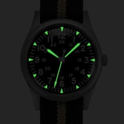 2025 New RDUNAE RA03 34.5mm Military Men Vintage Quartz Watch G10 Miyota 2035 Watches K1 Mineral Glass Stainless Steel Wristwatc