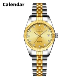 CHENXI Brand Top Luxury Ladies Golden Watch for Women Clock Female Women's Dress Rhinestone Quartz Waterproof Wristwatches