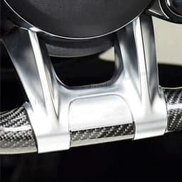 Car Steering Flat Wheel Lower Trim Cover For Mercedes Benz AMG Sport 2019+ C E Class W205 W213 B Class W247 A Class W177 CLA GLB