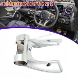 Car Steering Flat Wheel Lower Trim Cover For Mercedes Benz AMG Sport 2019+ C E Class W205 W213 B Class W247 A Class W177 CLA GLB